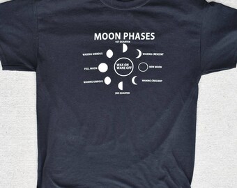 Moon t shirt | Etsy