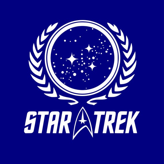 STAR TREK SVG logo Star Trek cut files Star Trek clipart