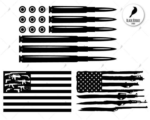 Download Bullet flag svg gun flag svg gun flag clipart gun svg