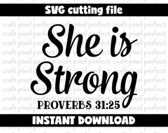 Download Proverbs 31 25 svg | Etsy
