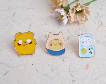 adventure time hat pins