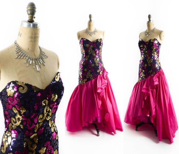 Vintage 80s Prom Dresses