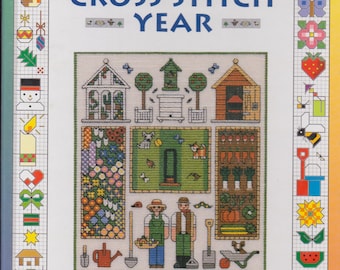 Jo Verso's Cross Stitch Year: 1001 Motifs To Celebrate The Events of the Seasons Hardcover Book 1998