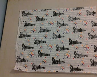 Pittsburgh Steelers fabric white 248612