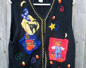 vintage halloween sweatshirt