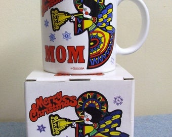 50% OFF Mug - Merry Christmas Mom Angel - Contenova Japan Christmas Collection Coffee Cup