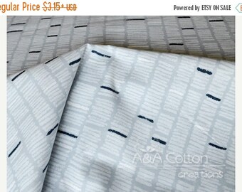 ON SALE Organic Cotton Fabric, Quilting Weight textile, Chalk Gray from Cloud9, Certified Organic Cotton