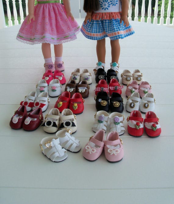 Wellie Wisher Shoes / Custom Made to your Specs/ Doll Accessories for American Girl Wellie Wishers® or Hearts4Hearts