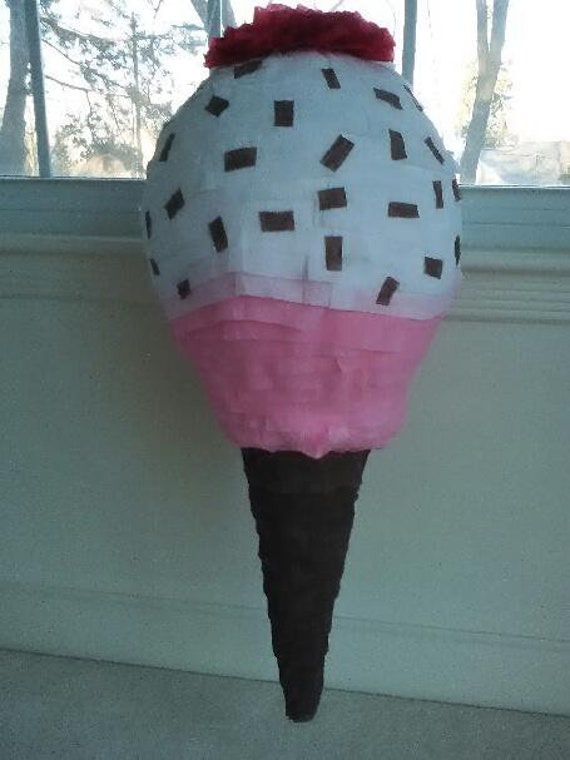 Ice Cream Cone Party Pinata Il_570xn