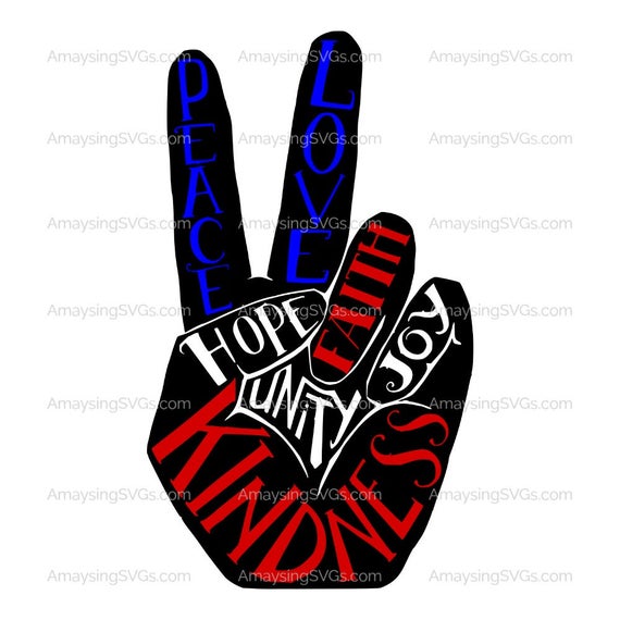 Download SVG Peace Sign SVG Peace Sign Fingers SVG Peace Unity