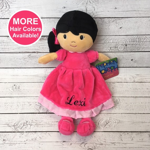 personalized plush dolls