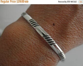 10%0FF Sterling silver Cuff bracelet