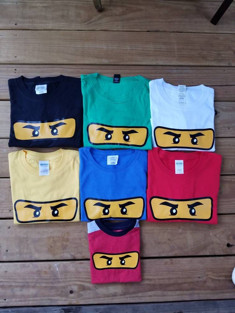 ninjago birthday shirts