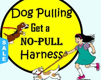 Sale - 50% Off Dog Harness - No Pull Dog Harness - Available in all Dog Collar Listings - Fabric name is in the title