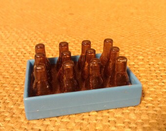 Buddy L Bottle Crate - Blue Crate with Bottles - Maybe from Toy Pepsi Truck