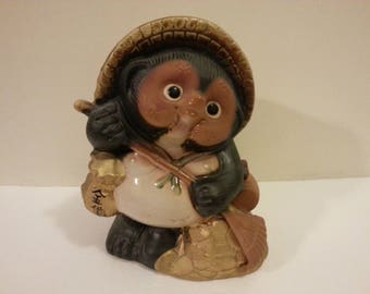 Chinese Wealth Monkey Figurine