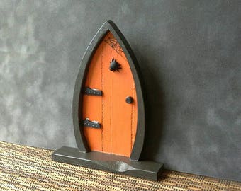 Witch Fairy Door - Wooden Fairy Door -