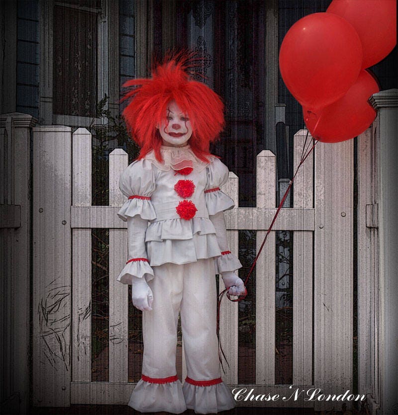 Kids Pennywise It clown costume 2017