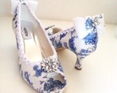 Alice in wonderland shoes, mad hatter, cheshire cat, something blue, peep toe shoes,low heel shoes, wedding shoes, prom shoes, size uk 3-8