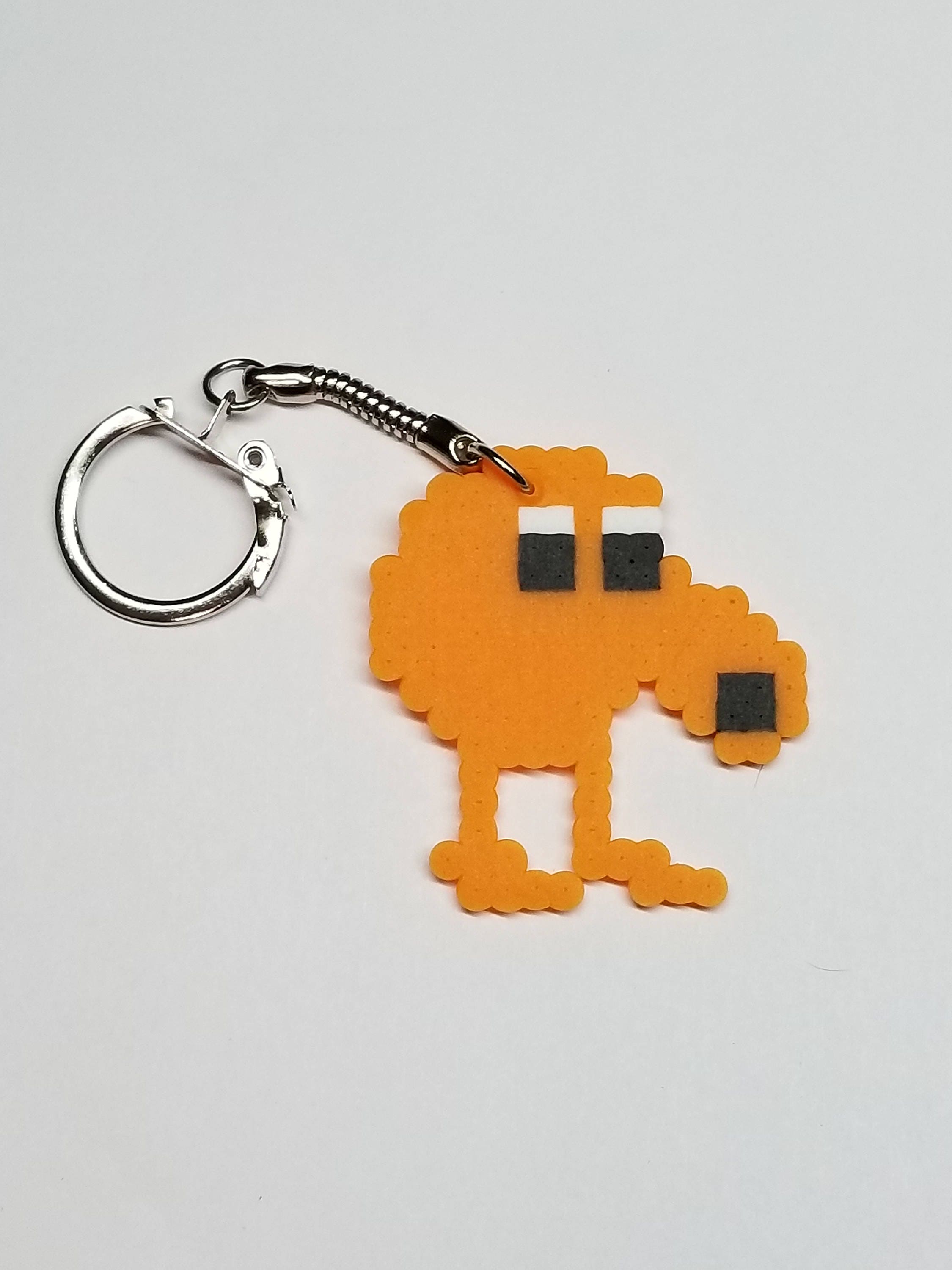 QBert From QBert Arcade Game Sprite Mini Perler Bead Pixel