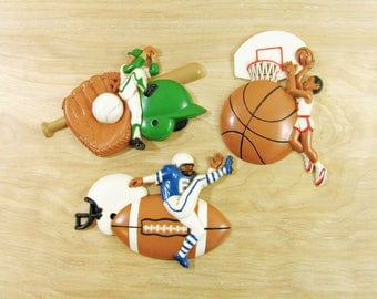Sports Wall Decor basketball decor | etsy Sports Wall Decor basketball decor | etsy