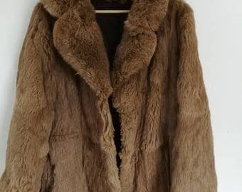 Vintage fur coat | Etsy