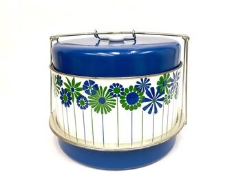 Metal Cake and Pie Carrier, 1960's