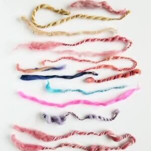 Hand Spun Yarn. Bits and Pieces. Hand Dyed Yarn. Scrap Yarn. Odds and Ends. Yarn Pack.