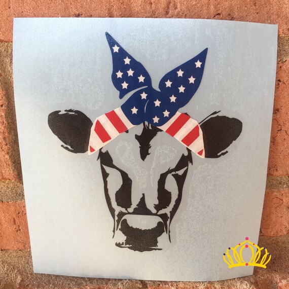 Cow Decal Heifer Decal Cow Sticker Farm Decal Country