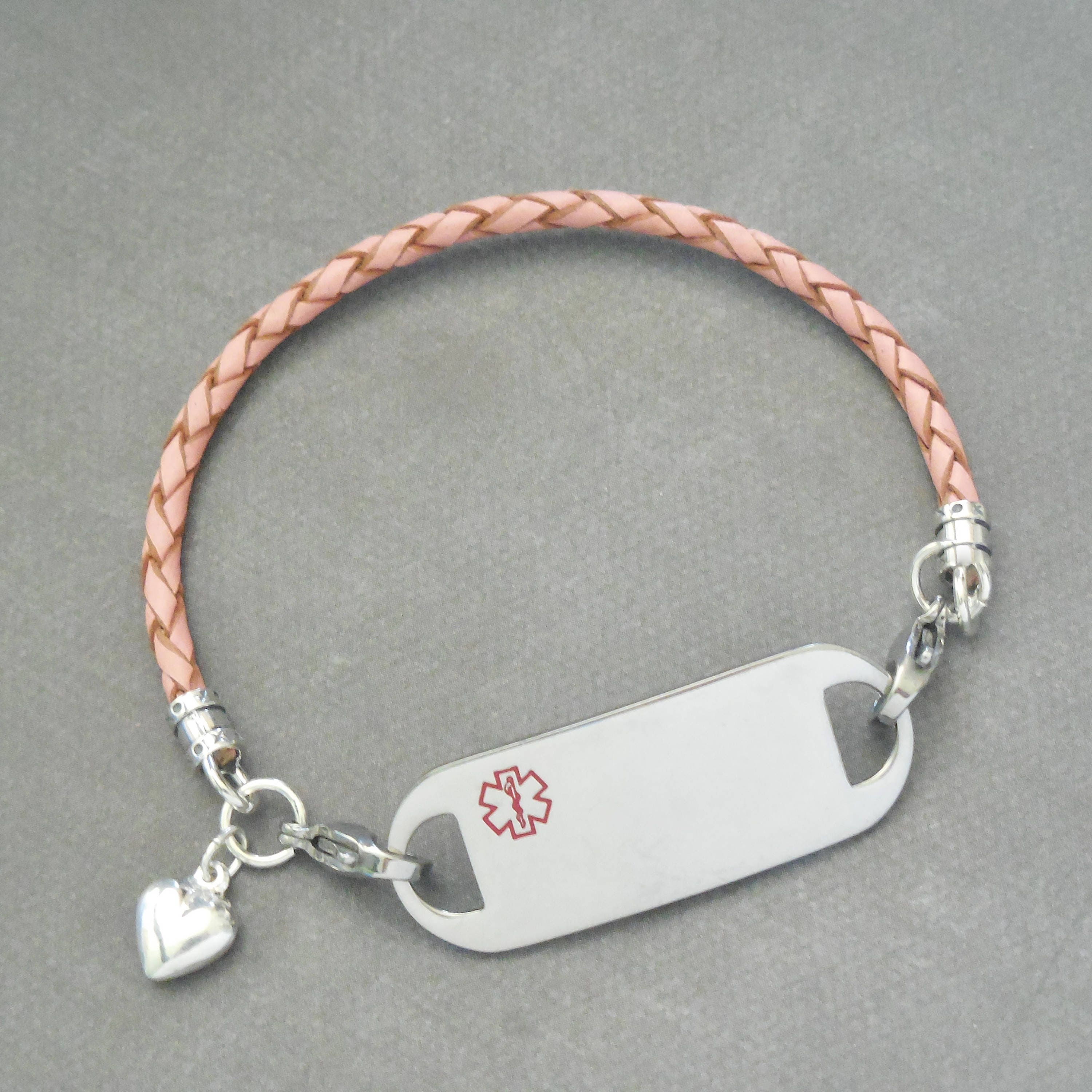 Girls ID Bracelet Kids Interchangeable ID Bracelet Girls