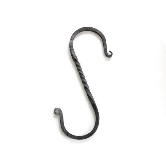 Hand S Hook / Chandelier Hook / Planter Hook / Rustic