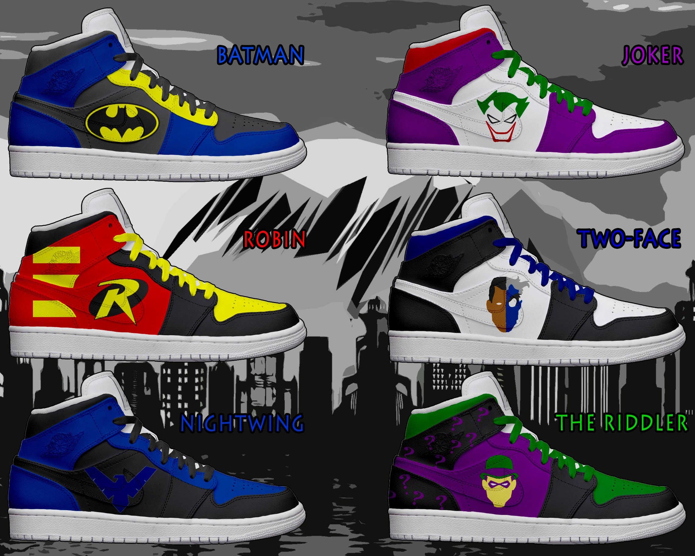 batman shoes with lights