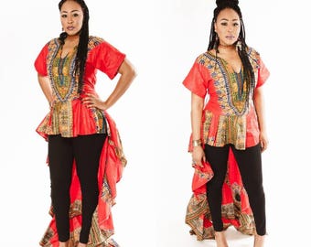 NEW African Print Ankara - Dashiki Maxi Dress, Maxi Dress,Africa Clothing, Maxi Dress, African Fashion,Tribal Print, Ankara Maxi Dress