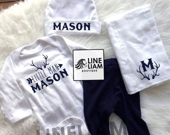ENDS AT 12AM Baby Boy Coming Home Outfit, baby boy clothes, boy take home outfit, baby boy shirts, little brother shirts, baby boy outfits,