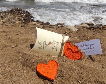 Wedding favor seed bombs. Seed packets. Seed favour. Unique wedding favour. Rustic wedding favor. Summer. Plant Favors. Beach wedding Favor.