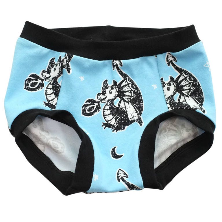 Dinosaur Underwear Gender Neutral Underwear BriefStyle