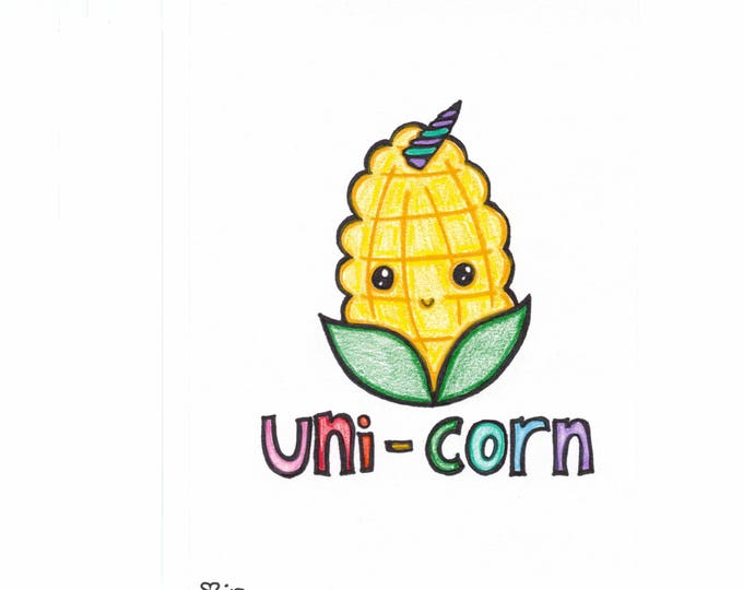Uni-Corn Drawing