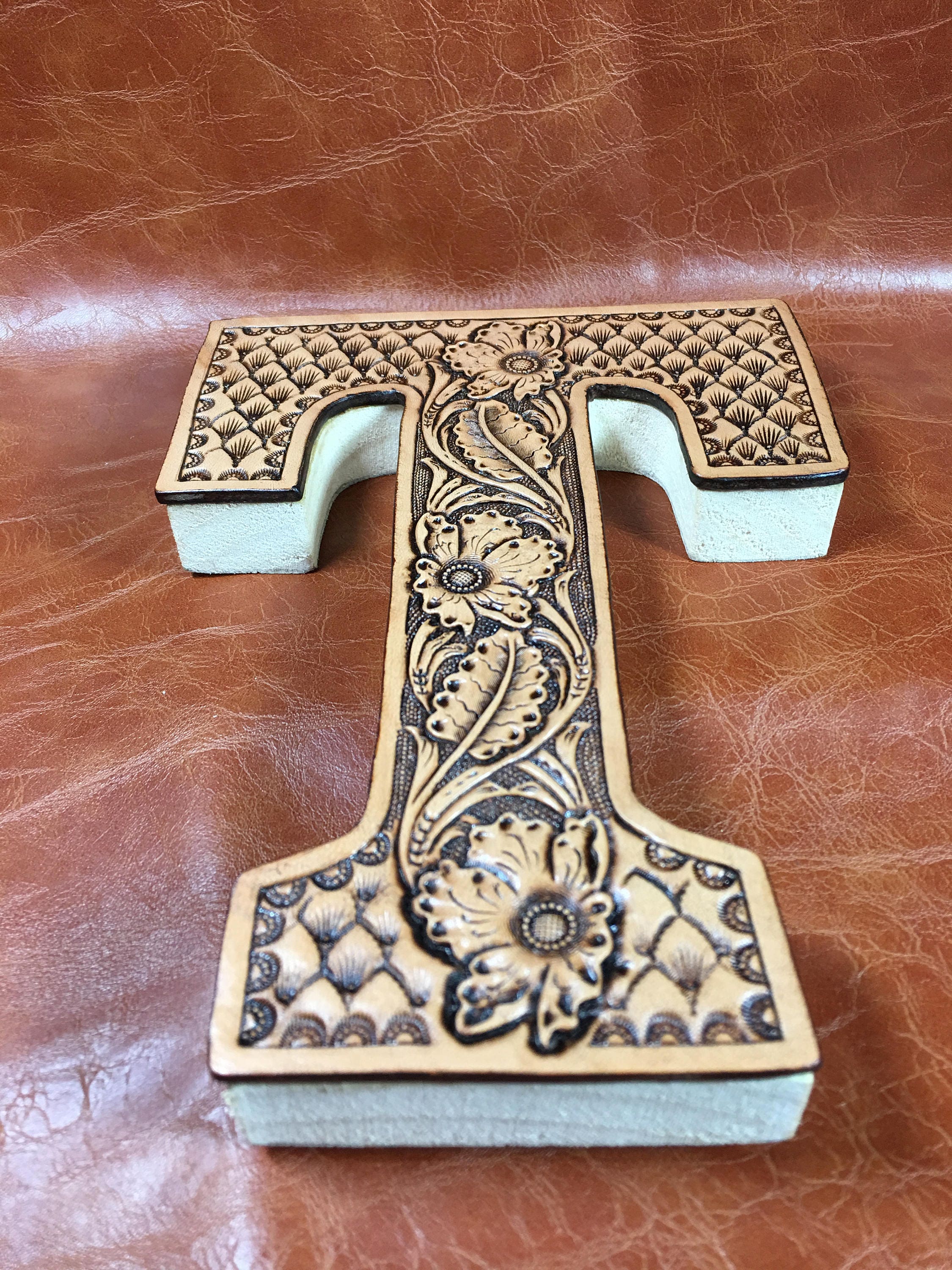 Western Art Wood Wall Art Wall Decor Wood Flower Door