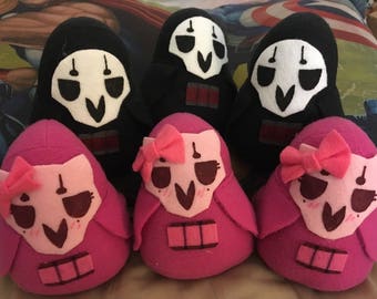 Overwatch Reaper Bean Fleece Plush Toys (3 sizes)