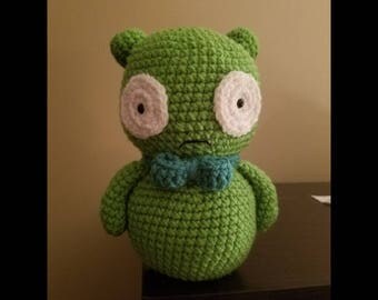 Bob's Burgers inspired Crochet Kuchi Kopi plush