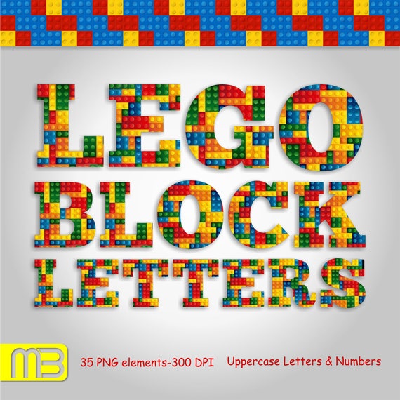 lego alphabet clip art digital clip art can be used as