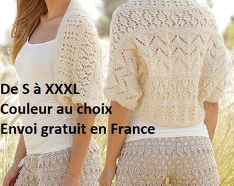 Boléro doux haussement d'épaules - France