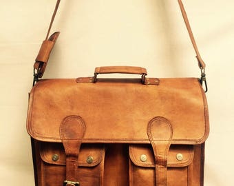 Messenger Bag, Leather Messenger Bag, Leather satchel, Leather laptop bag, Mens leather bag, Leather messenger bag