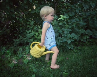 Boys One Piece Summer Romper Sleeveless Bodysuit