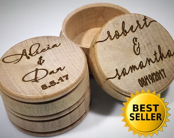 Wedding Ring Box, Ring Bearer Box, Wedding Ring Keepsake, Ring Box, Jewelry Box, Wood Box, Rustic Ring Box, Wedding, Wooden Trinket Box