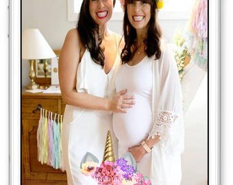 Unicorn Baby Shower/Birthday Custom Snapchat Geofilter