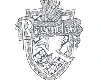 Download Harry Potter Deathly Hallows PDF Coloring Page
