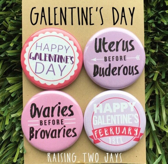 Galentines Day Pins Valentines Gift Leslie Knope Parks and