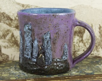 Standing Stones Mug, Outlander-inspired ceramic