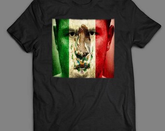 Canelo Alvarez MEXICAN Pride Boxing OLDSKOOL Artwork Quality Shirt S-XXXXL